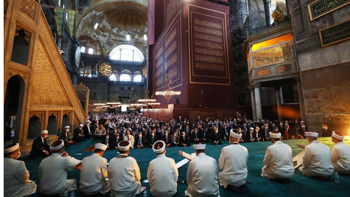 Hagia Sophia in Istanbul: Erdogan bewegt sich doch