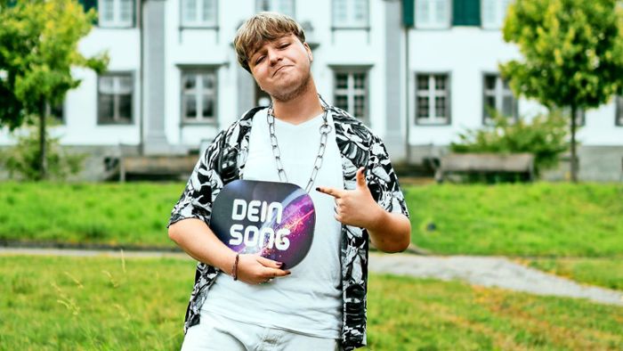 Welzheimer im Kika-Finale „Dein Song“: Rapper Felix möchte die Welt erobern