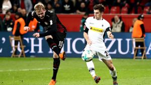 Bayer Leverkusen gewinnt Heimspiel gegen Gladbach