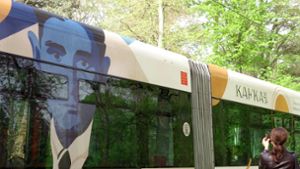 Kafka-Straßenbahn zum 100. Todestag des Autors