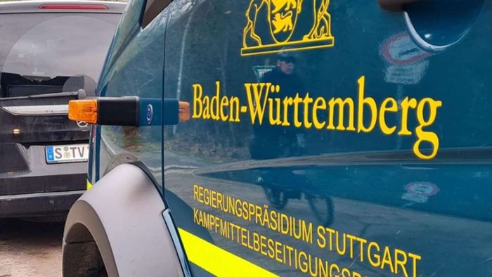 S-Bahn Stuttgart: Phosphorreste einer Fliegerbombe entzünden sich