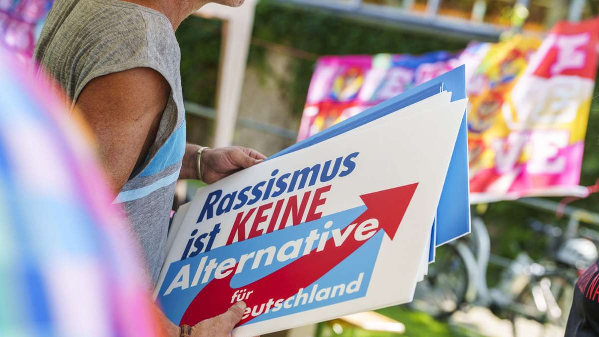 Heilbronn: 2000 Menschen bei Protest gegen AfD-Spitze – mehrere Körperverletzungen