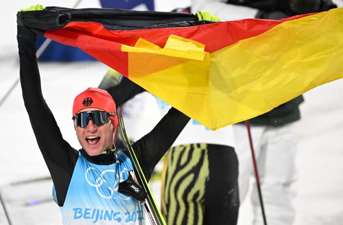 Vinzenz Geiger bei Olympia 2022: Olympiasieger aus der Isolation