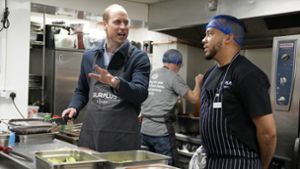 Britisches Königshaus: Erster Auftritt nach Kates Krebs-Schock: Prinz William kocht Bolognese