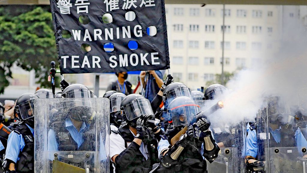 Demonstrationen in Hongkong: Massenprotest in Hongkong eskaliert