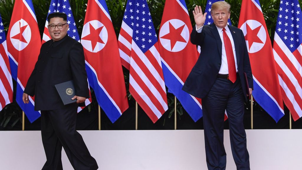 Gipfel in Singapur: Treffen von Trump und Kim macht Hoffnung