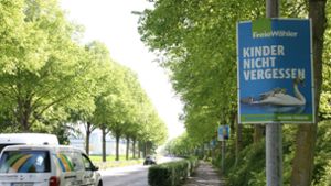 Kommunalwahlkampf in Leinfelden-Echterdingen: Parteien buhlen um Wähler – Wie viele Plakate sind zuviel?