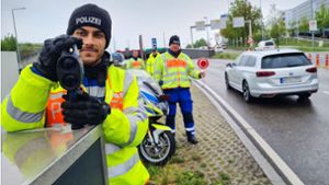 Blitzermarathon am Pragsattel: Autofahrer werden erst im Punktebereich rausgezogen
