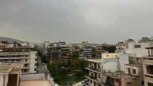 Griechenland: Sahara-Sand und Wärme: Athen ächzt unter grau-brauner Dunstglocke