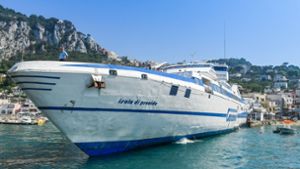 Italien: Mindestens 29 Verletzte bei Unglück auf Capri-Fähre
