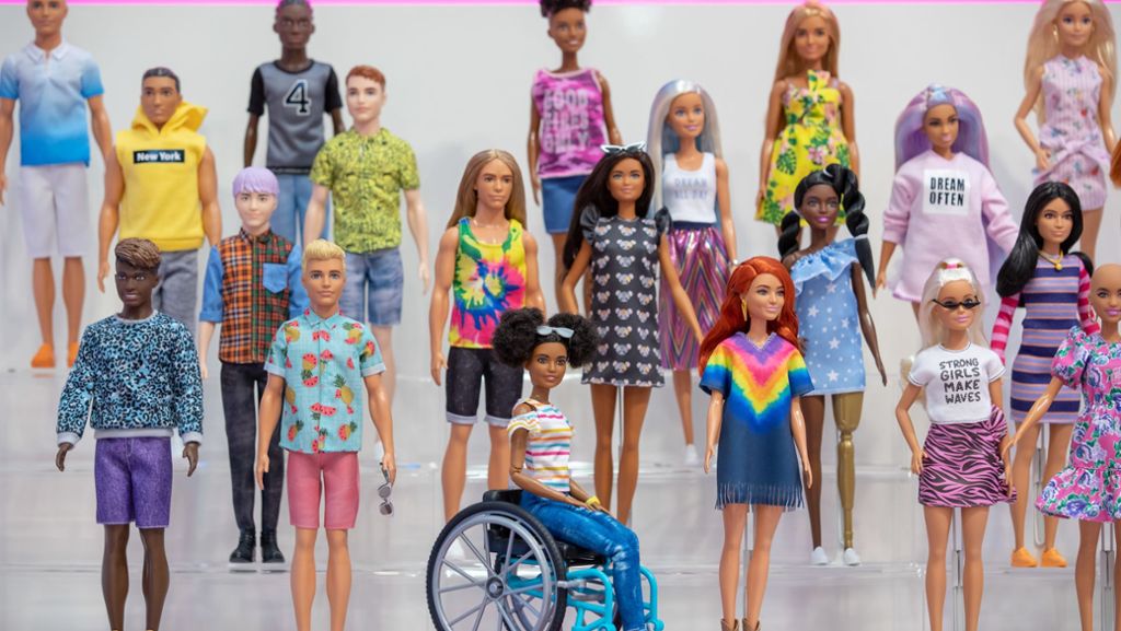 Vielfalt fürs Kinderzimmer: Barbie mit Hautkrankheit, Ken mit Langhaarfrisur