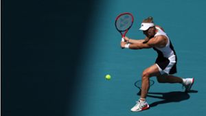 Turnier in Miami: Angelique Kerber verliert Auftaktmatch