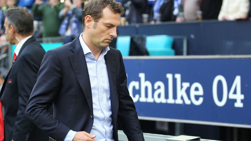 Fußball-Bundesliga: Schalke und Trainer Weinzierl stehen vor der Trennung
