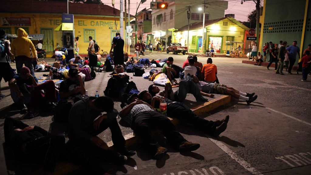 Migranten-Karawane in Mexiko: Im Wartesaal der Hoffnung