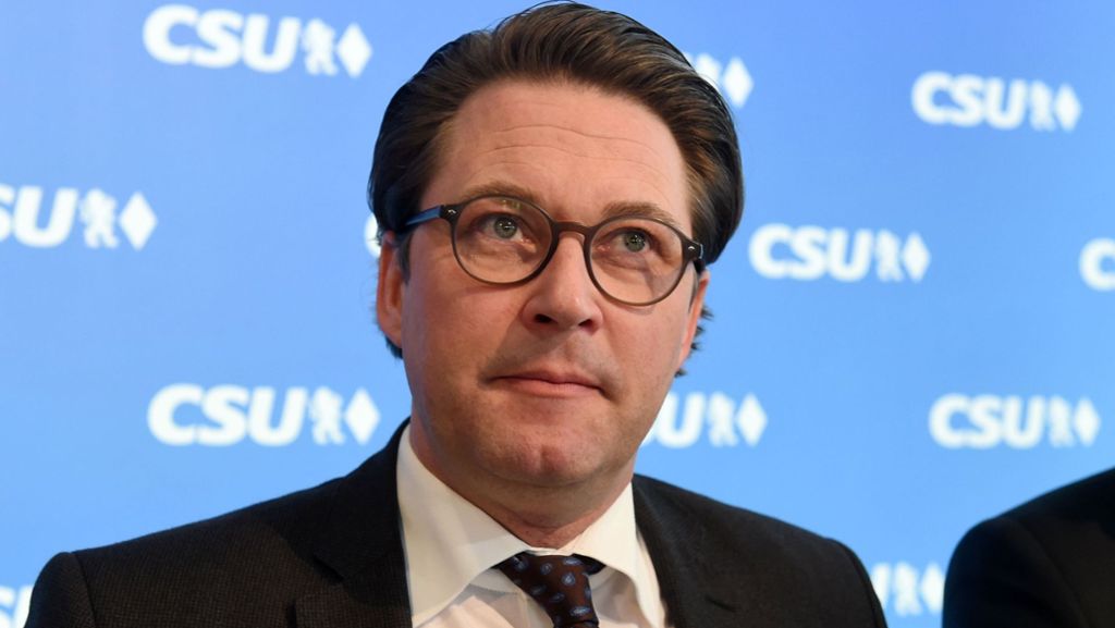 Diesel-Urteil in Leipzig: Künftiger Verkehrsminister Scheuer gegen blaue Plakette
