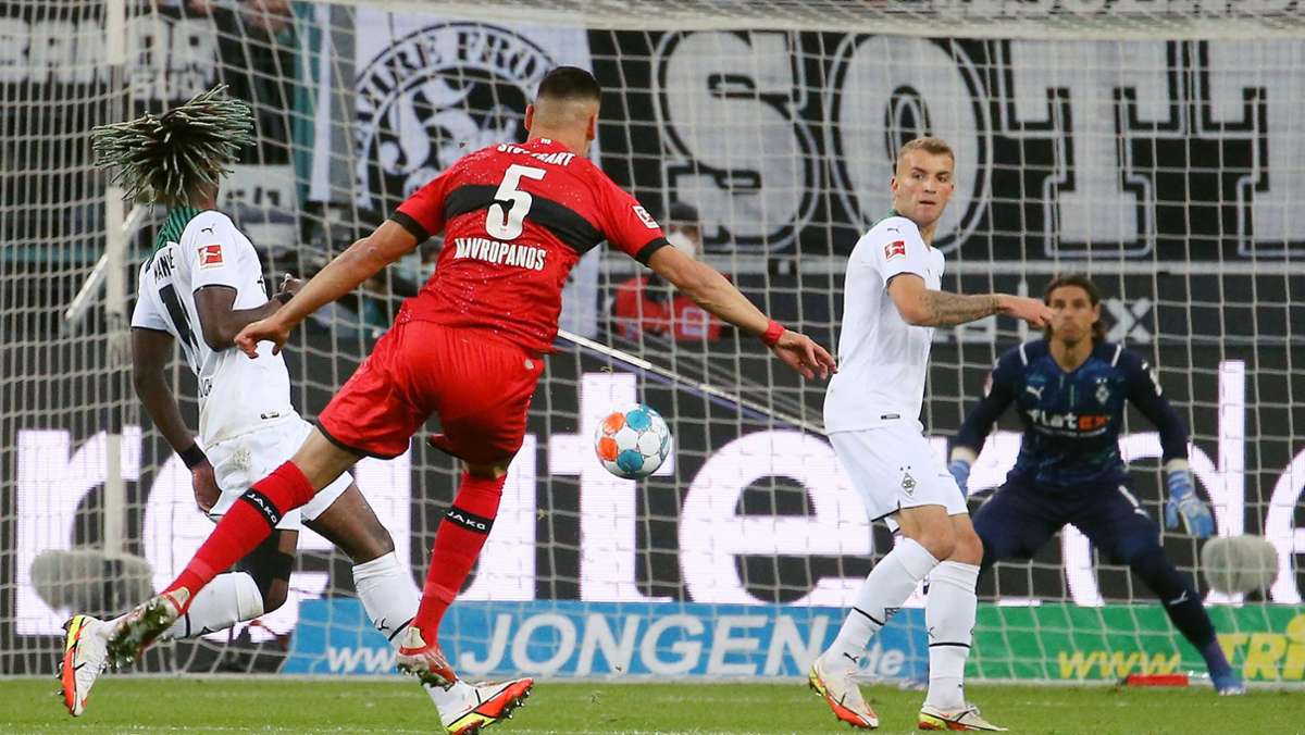 Beim 1:1-Remis in Mönchengladbach: VfB zeigt einen großen Kampf