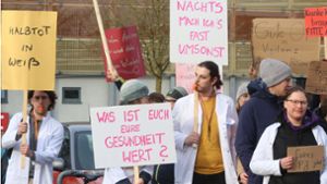 Stuttgart/Mainz: Ärzte planen wieder Proteste