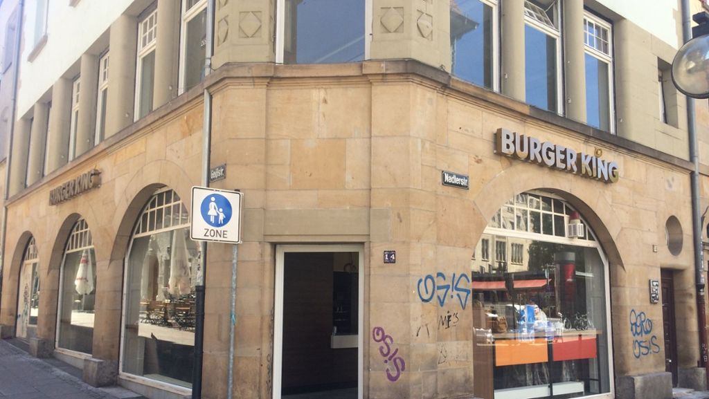 Neue Burger-King-Filiale in  Stuttgart: “Habgier siegt über alles“