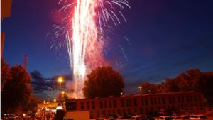 Stuttgarter Frühlingsfest: Traditionelles Feuerwerk beendet den Rummel