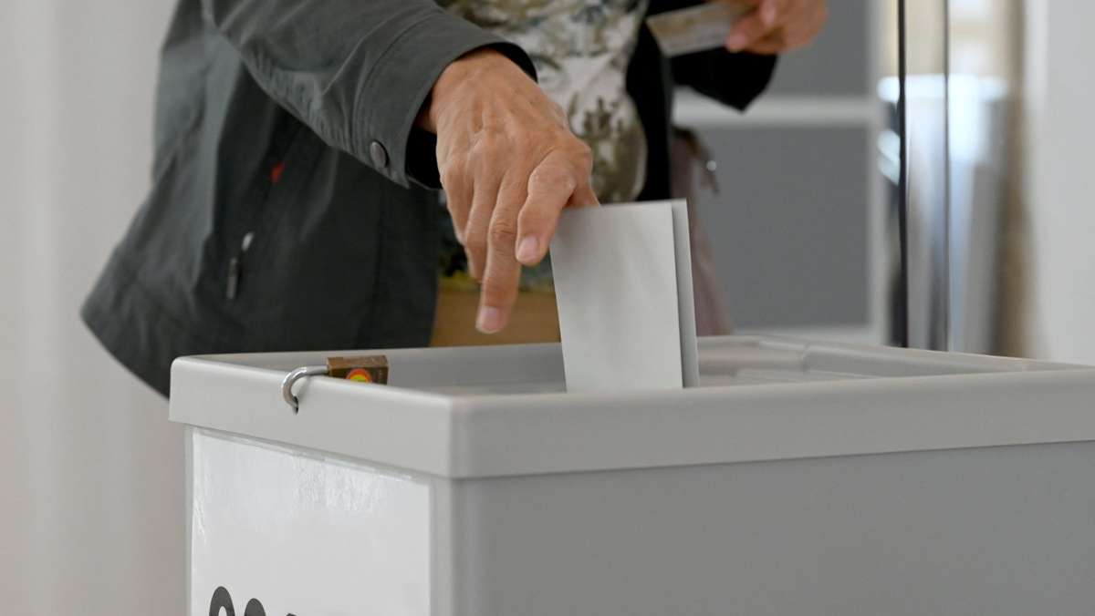 Bundestagswahl in Baden-Württemberg: Viele Briefwähler  – Beteiligung in Wahllokalen sinkt