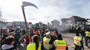 Proteste am Politischen Aschermittwoch: Nach Protesten in Biberach noch kein Verfahren abgeschlossen